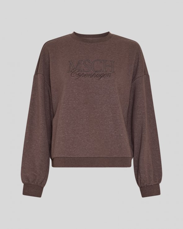 MSCH Copenhagen - MSCHBrawley Briena Logo Sweatshirt MSCH Copenhagen - MSCHBrawley Briena Logo Sweatshirt