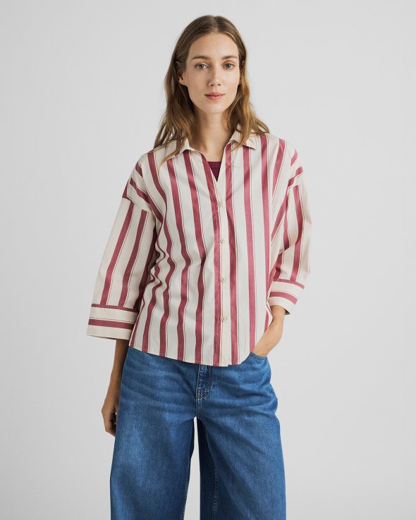 MSCH Copenhagen - MSCHSusana Selmina 3/4 Shirt STP MSCH Copenhagen - MSCHSusana Selmina 3/4 Shirt STP