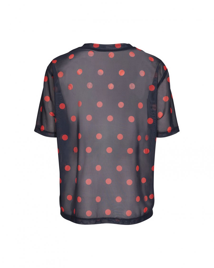 MSCH Copenhagen - Trisha Mesh SS Top Aop