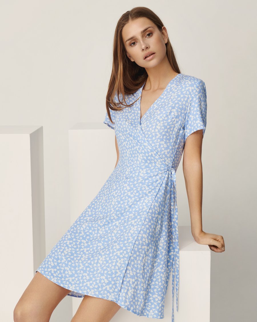 MSCH Copenhagen - Elliane Leia SS Wrap Dress AOP