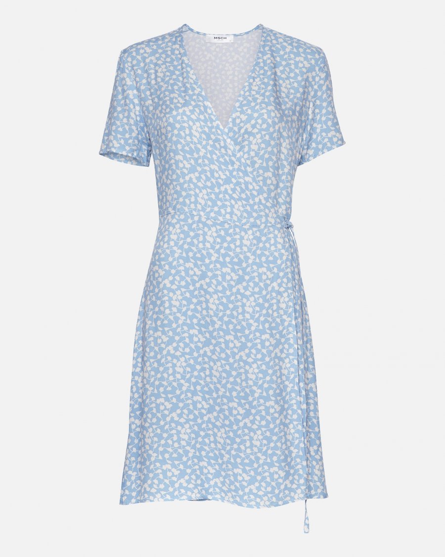 MSCH Copenhagen - Elliane Leia SS Wrap Dress AOP