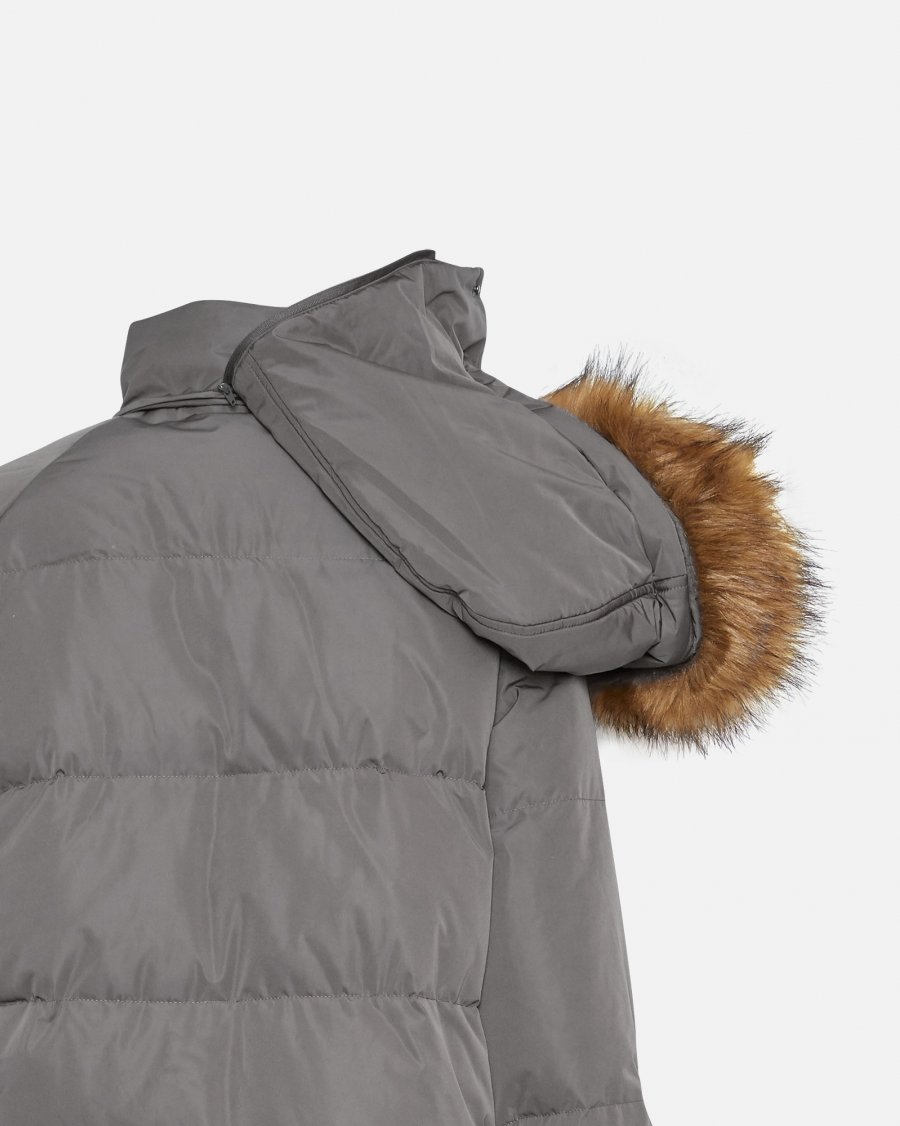 MSCH Copenhagen - Skylar Down Hood Faux Fur Jacket