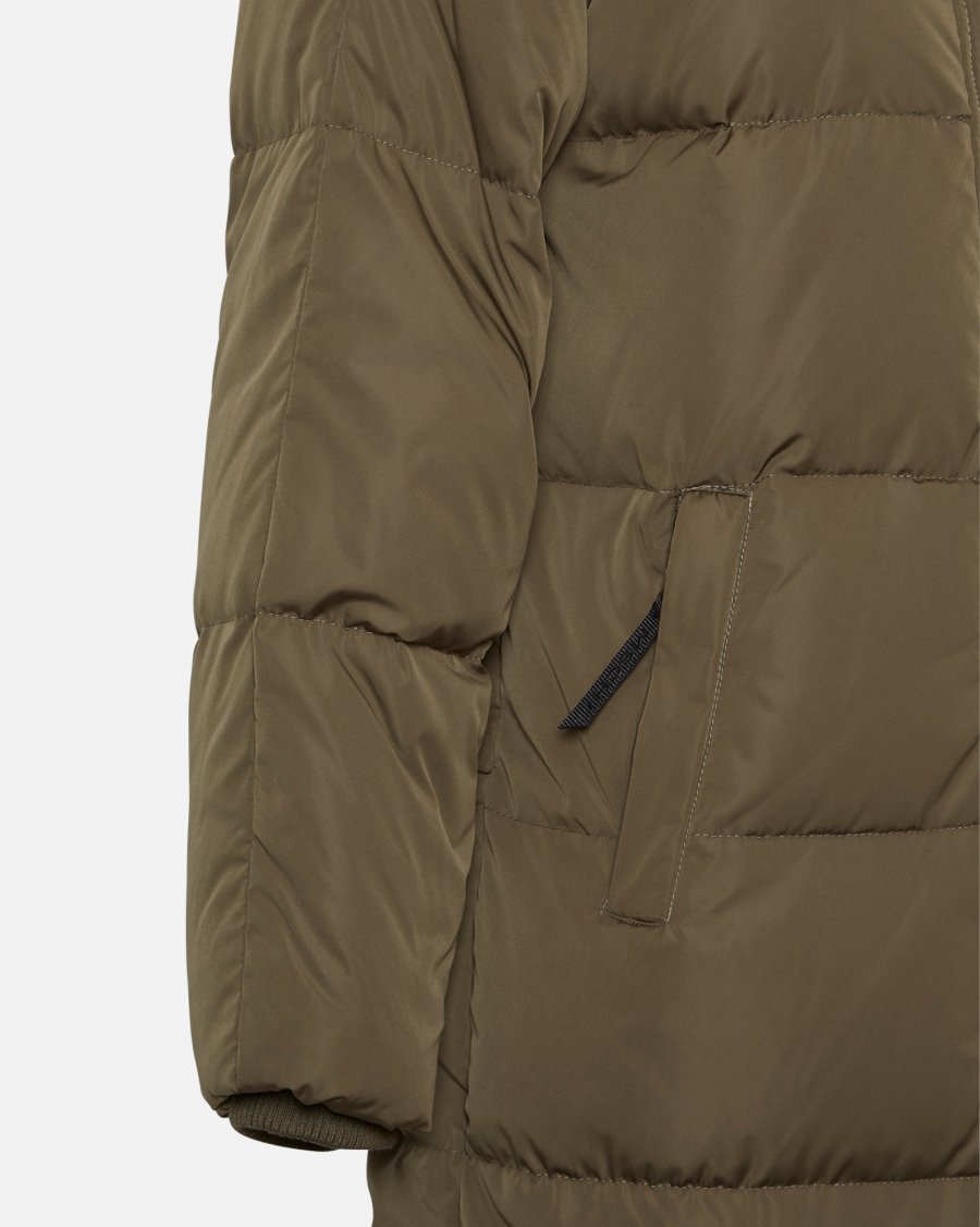 MSCH Copenhagen - Skylar Down Hood Faux Fur Jacket