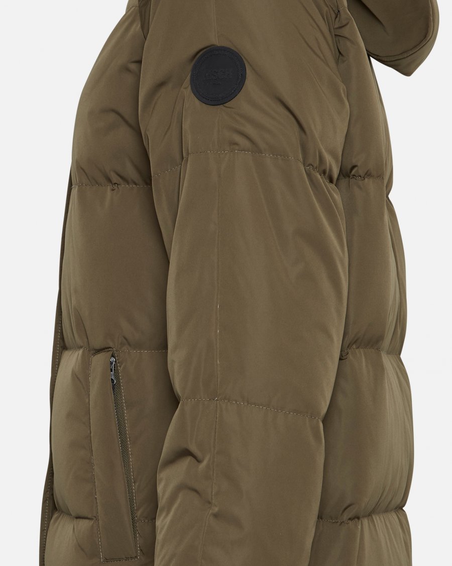 MSCH Copenhagen - Skylar Down Hood Faux Fur Jacket