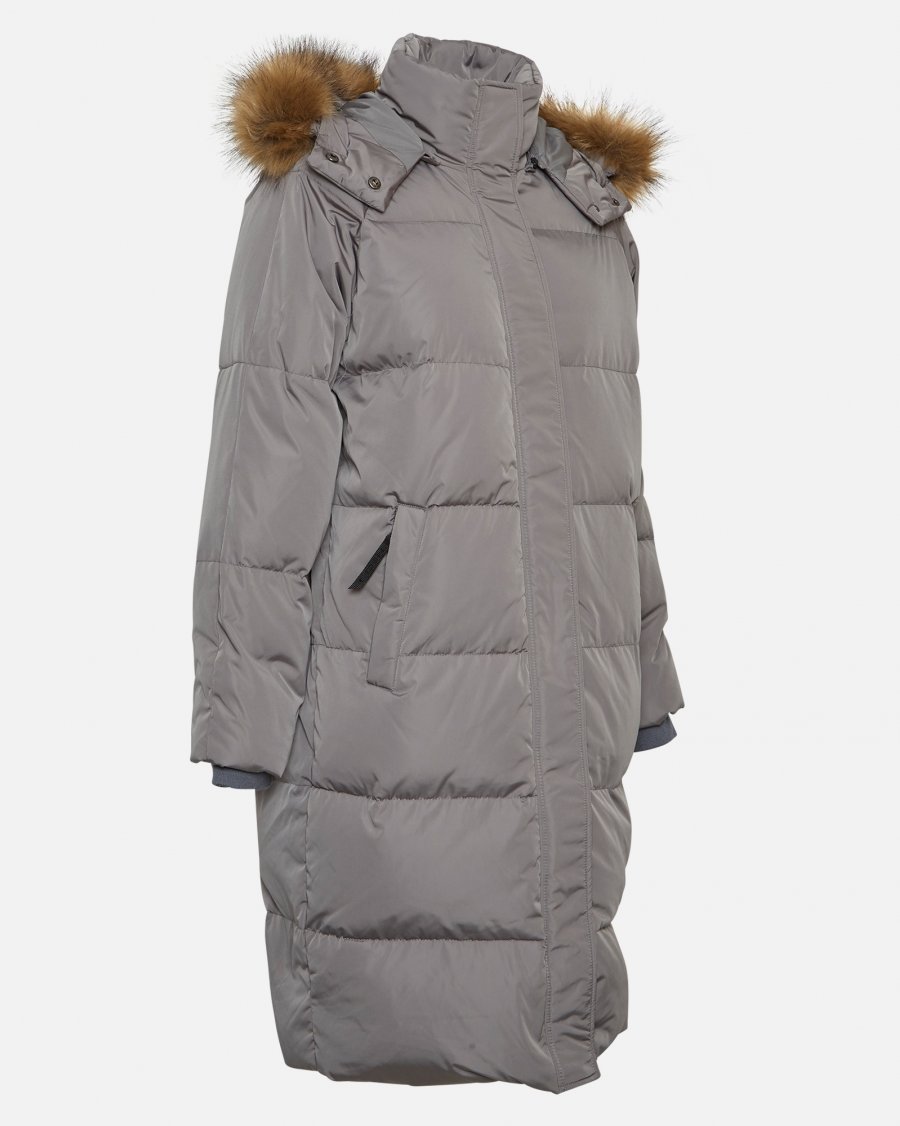 MSCH Copenhagen - Skylar Down Hood Faux Fur Jacket