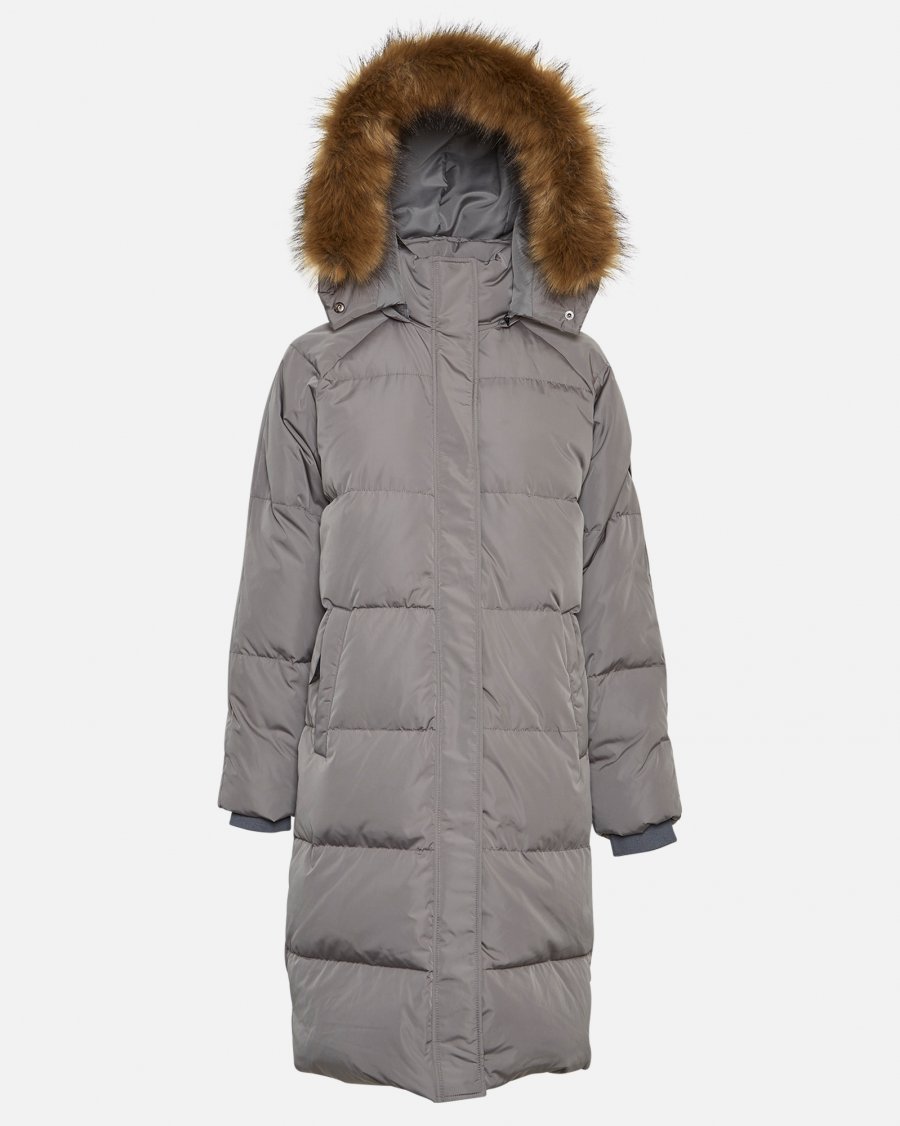 MSCH Copenhagen - Skylar Down Hood Faux Fur Jacket