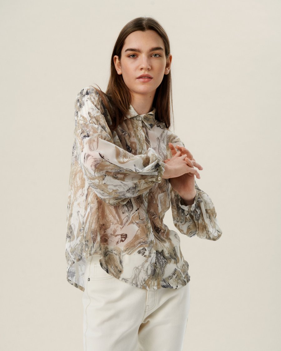 MSCH Copenhagen - Kabrina LS Shirt AOP