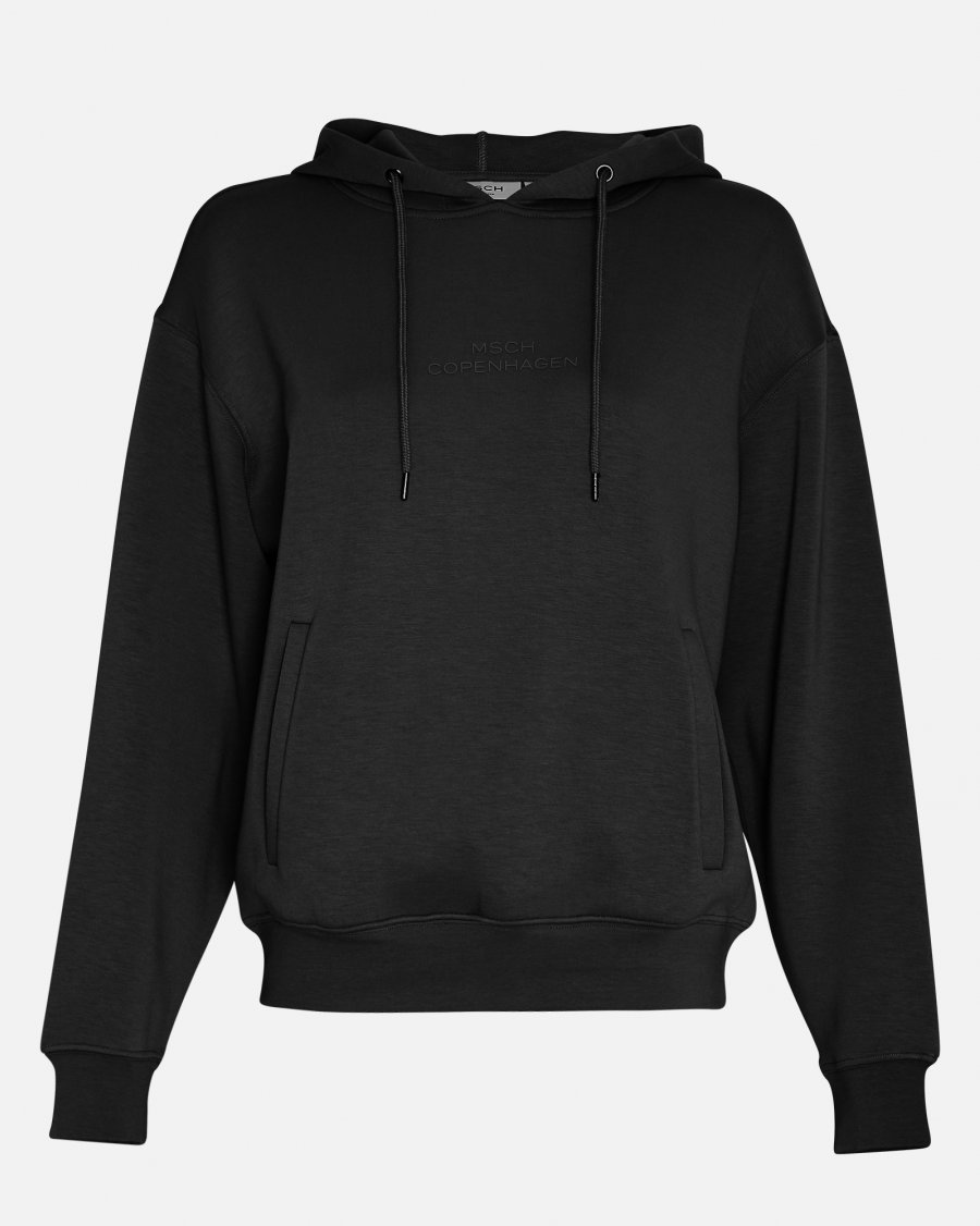 MSCH Copenhagen - MSCHIma Q Logo Hood Sweatshirt