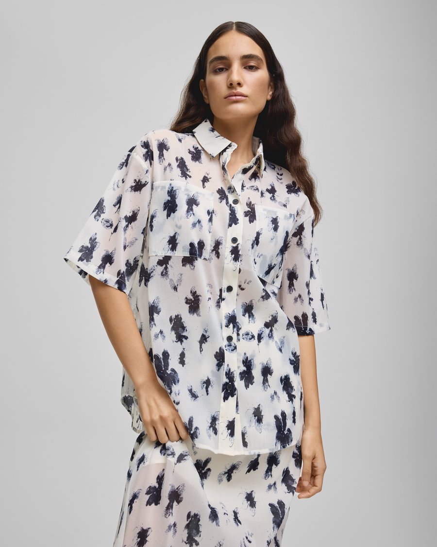 MSCH Copenhagen - MSCHAlessandra 3/4 Shirt AOP