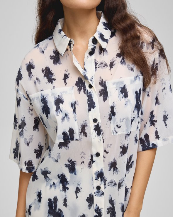 MSCH Copenhagen - MSCHAlessandra 3/4 Shirt AOP