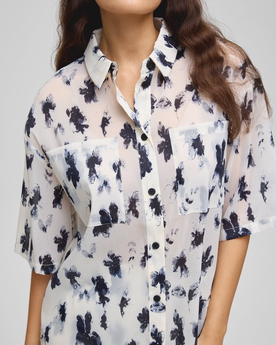 MSCH Copenhagen - MSCHAlessandra 3/4 Shirt AOP