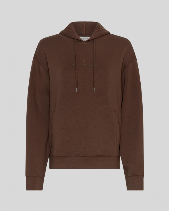 MSCH Copenhagen - MSCHIma Q Icon Logo Hood Sweatshirt