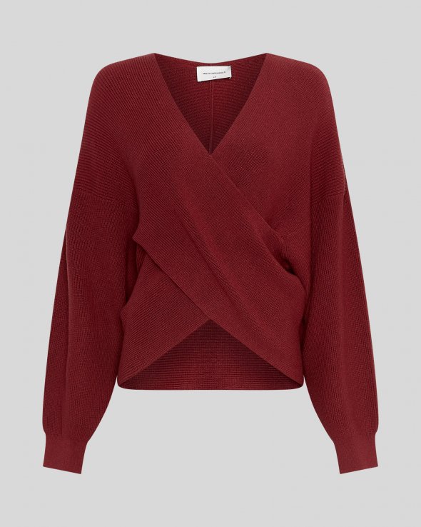 MSCH Copenhagen - MSCHZinelle Rachelle Wrap Pullover MSCH Copenhagen - MSCHZinelle Rachelle Wrap Pullover