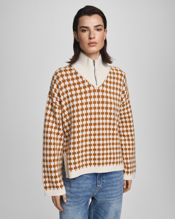 MSCH Copenhagen - MSCHAmaria Zip Pullover MSCH Copenhagen - MSCHAmaria Zip Pullover