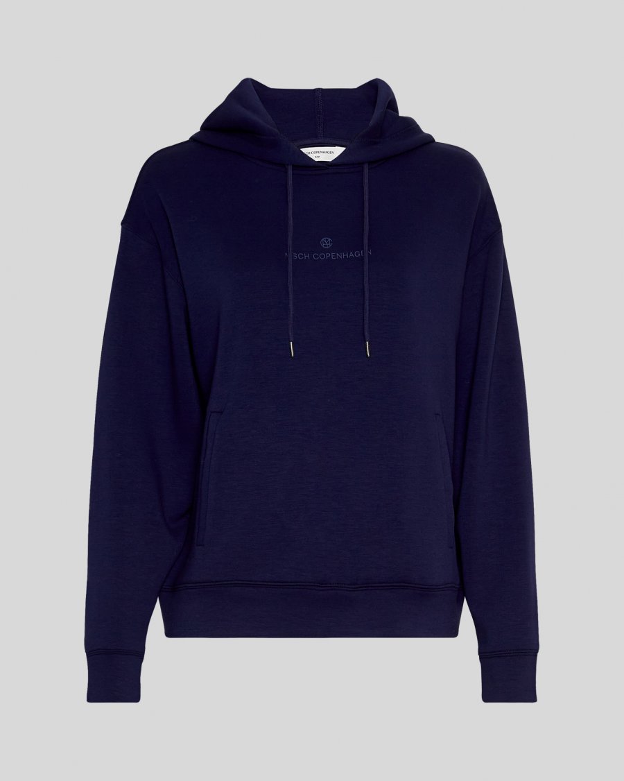 MSCH Copenhagen - MSCHIma Q Icon Logo Hood Sweatshirt