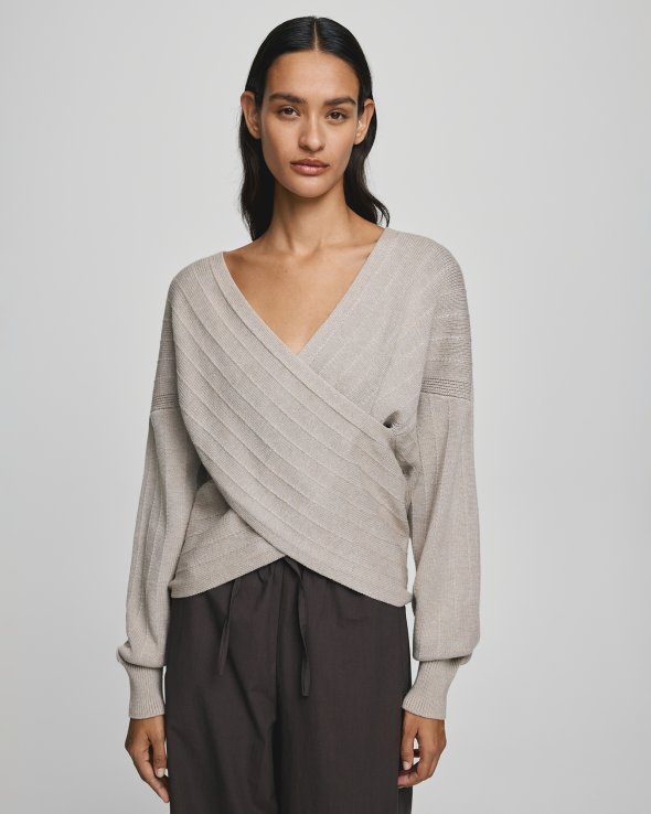 MSCH Copenhagen - MSCHZine Rachelle Wrap Pullover 