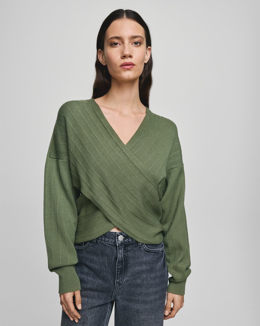 MSCH Copenhagen - MSCHZine Rachelle Wrap Pullover 