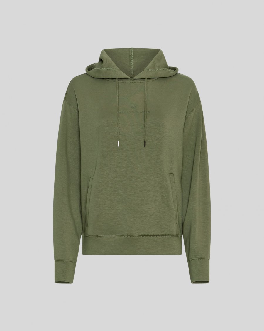 MSCH Copenhagen - MSCHIma Q Icon Logo Hood Sweatshirt