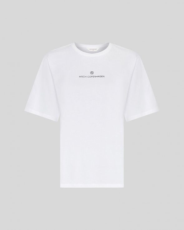 MSCH Copenhagen - MSCHTheana Organic Icon Logo Tee MSCH Copenhagen - MSCHTheana Organic Icon Logo Tee