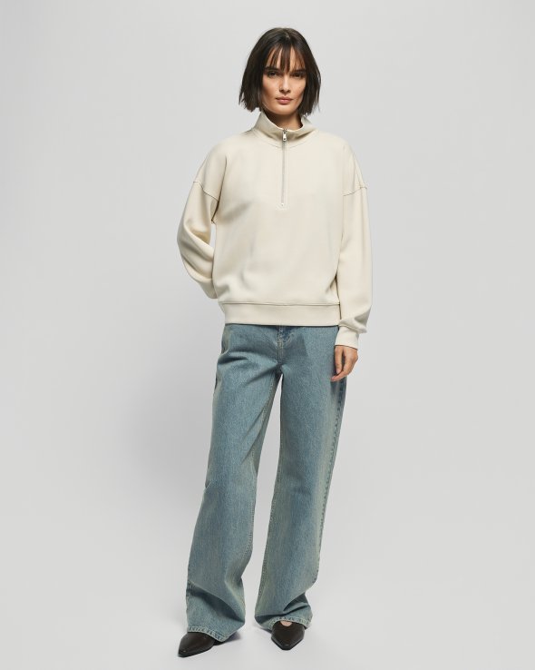 MSCH Copenhagen - MSCHIlliana Ima Q Zip Sweatshirt MSCH Copenhagen - MSCHIlliana Ima Q Zip Sweatshirt