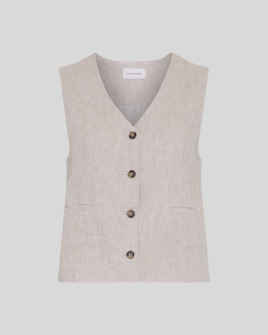 MSCH Copenhagen - MSCHViana Ginia V Neck Waistcoat
