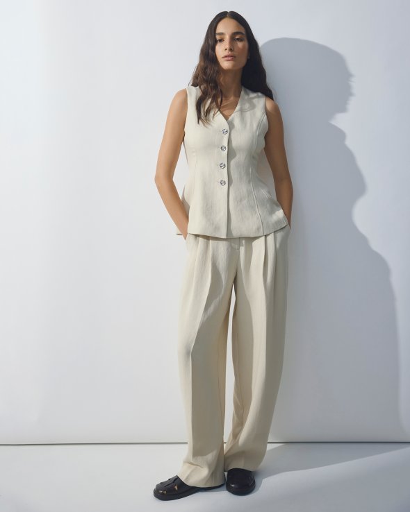 MSCH Copenhagen - MSCHEsteriane Silver Waistcoat