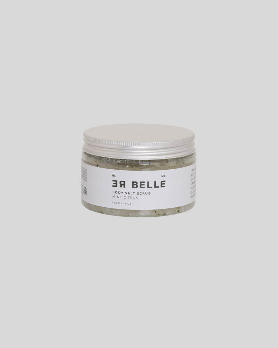 Rebelle Copenhagen - Body Salt Scrub Mint 250 ml