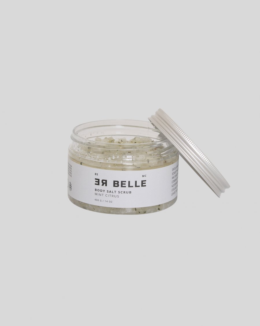 Rebelle Copenhagen - Body Salt Scrub Mint 250 ml