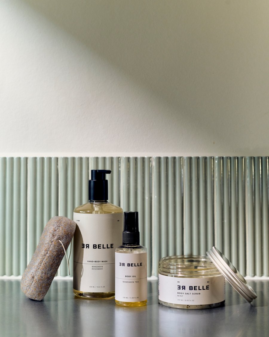 Rebelle Copenhagen - Konjac Body Sponge Mushroom Walnut Shell